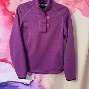 The North Face Women's Cowl Neck Sweater - Vibrant Purple